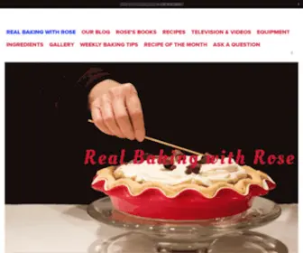 Realbakingwithrose.com(Real Baking with Rose) Screenshot