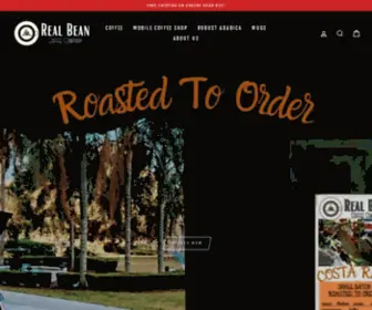 Realbeancoffeeco.com(Real Bean Coffee Co) Screenshot