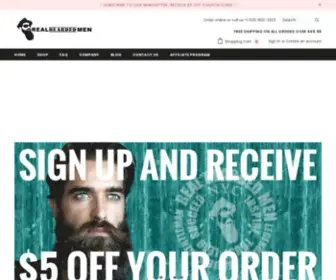 Realbeardedmen.com(Domain misconfigured) Screenshot