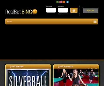 Realbetbingo.com Screenshot