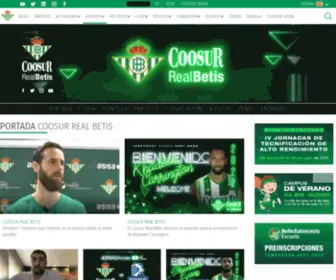 Realbetisbaloncesto.com(Últimas noticias y videos del canal RBBPlay sobre) Screenshot