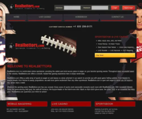 Realbettors.com(Real Bettors) Screenshot