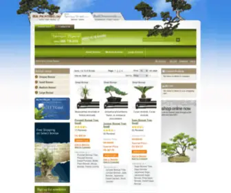 Realbonsaitrees.com(Buy Bonsai Trees) Screenshot