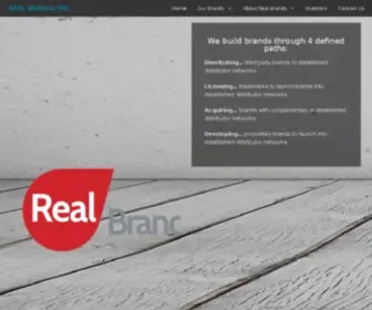 Realbrandsusa.com(Real Brands Inc) Screenshot