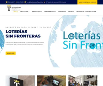 Realcasadelatarjeta.es(Real Casa de Tarjeta) Screenshot