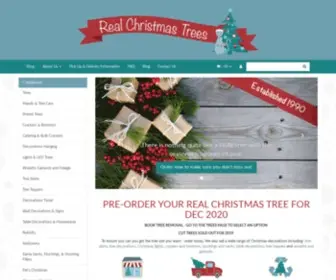 Realchristmastrees.com.au(Christmas Decorations Shop Australia) Screenshot