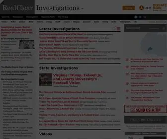 Realclearinvestigations.com(Investigations, News, Analysis, Video and Polls) Screenshot