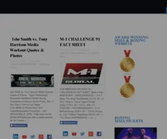 Realcombatmedia.com(REAL COMBAT MEDIA BOXING & MMA NEWS) Screenshot