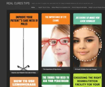 Realcurestips.com(REAL CURES TIPS) Screenshot