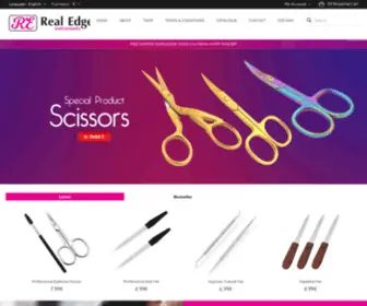 Realedgeinstruments.com(Real Edge Instruments) Screenshot