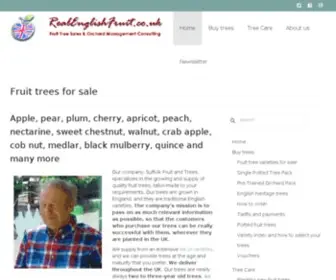 Realenglishfruit.co.uk(Fruit tree growing) Screenshot