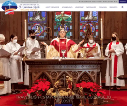 Realepiscopal.org(Episcopal Diocese of El Camino Real) Screenshot