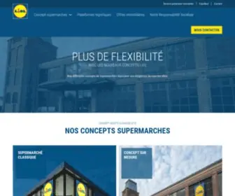 Realestate-Lidl.fr(Lidl Immobilier) Screenshot