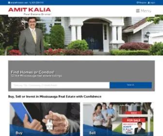 Realestate-Ontario.com(Mississauga Real Estate) Screenshot