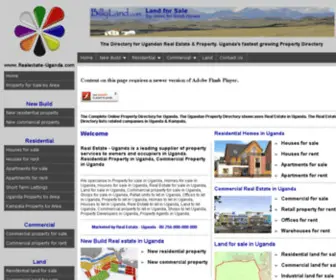 Realestate-Uganda.com(Uganda Real Estate) Screenshot