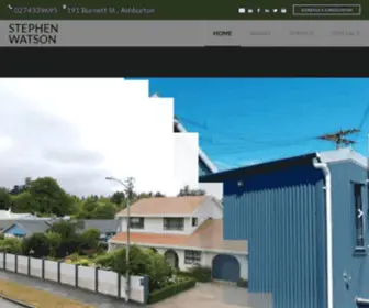 Realestateagentashburton.nz(Stephen Watson) Screenshot