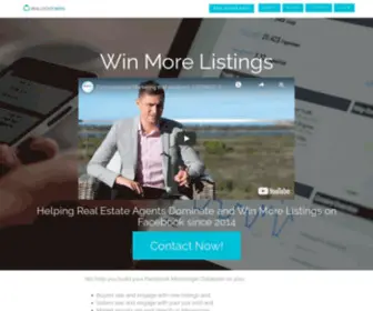 Realestatebots.com.au(Chatbots for Real Estate Agents and Property Developers) Screenshot