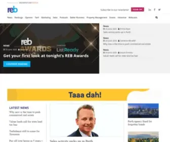 Realestatebusiness.com.au(Real Estate Business) Screenshot