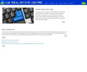 Realestatecentre.biz(Pass your exam the first time) Screenshot