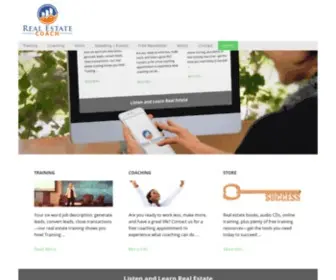 Realestatecoach.com(Real Estate Agent Training) Screenshot