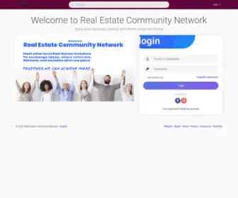 Realestatecommunitynetwork.com(Real Estate Community Network) Screenshot