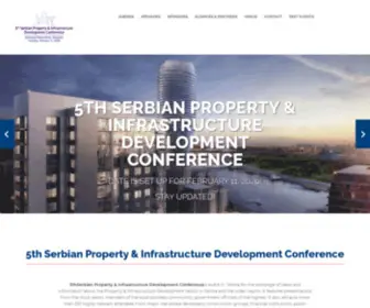 Realestateconference.rs(7th Serbian Property & Infrastructure Development Conference) Screenshot