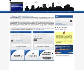 Realestatedealstreet.com(In Mumbai) Screenshot