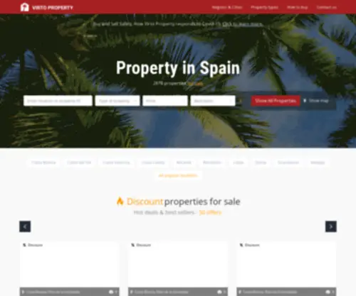 Realestateespanol.com(Your Dream Real Estate in Spain) Screenshot
