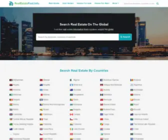 Realestatefind.info(Find Real Estate on Global) Screenshot