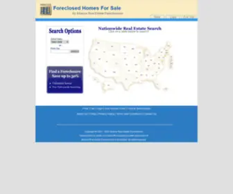 Realestateforeclosures.cc(Foreclosure Homes by Abacus) Screenshot