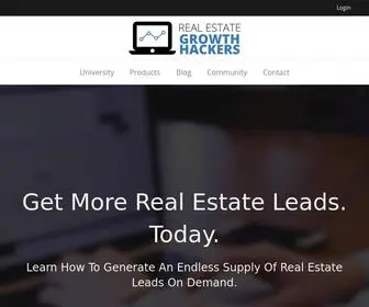 Realestategrowthhackers.com(Real Estate Growth Hackers) Screenshot