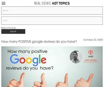 Realestatehottopics.com.au(Real Estate Hot Topics) Screenshot