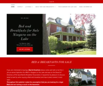 Realestateinniagara.ca(Bed and Breakfasts for Sale Niagara on the Lake) Screenshot