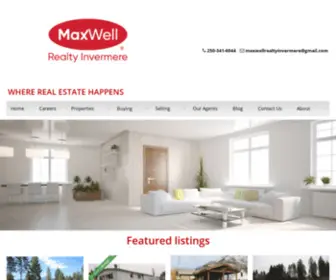 Realestateinvermere.ca(Realestateinvermere) Screenshot