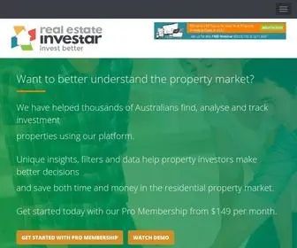 Realestateinvestar.com.au(Australia's Leading Property Investment Software & Data Platform) Screenshot