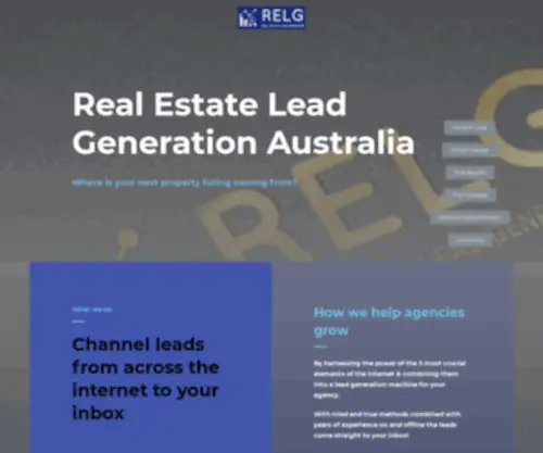 Realestateleadgeneration.com.au(Lead Generation For Real Estate Agents In Australia) Screenshot