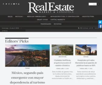 Realestatemarket.com.mx(Inicio) Screenshot