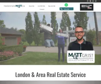 Realestatematt.ca(Matt Grist London ON Real Estate Sales Representative) Screenshot