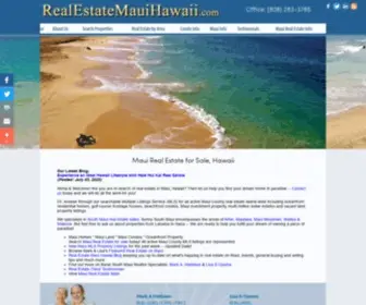 Realestatemauihawaii.com(Real Estate Maui Hawaii) Screenshot