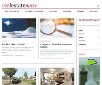 Realestatemove.ch(Real Estate Move Immobilien News Schweiz) Screenshot