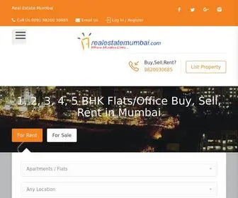 Realestatemumbai.com(5 BHK Flats/Office Buy) Screenshot