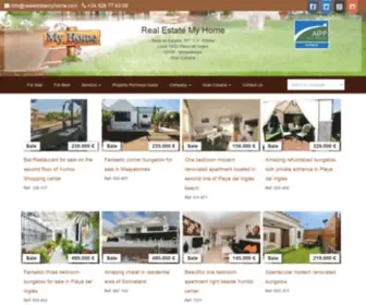 Realestatemyhome.com(Real Estate Gran Canaria) Screenshot