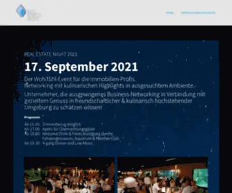 Realestatenight.ch(REAL ESTATE NIGHT) Screenshot