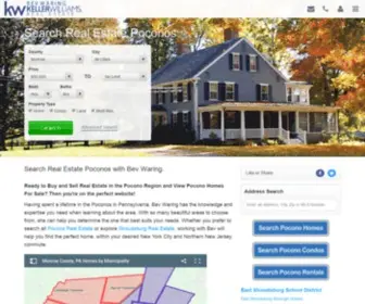 Realestatepoconos.com(Real Estate Poconos Search) Screenshot