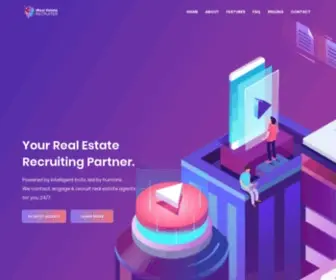 Realestaterecruiter.io(AI Real Estate Recruiting) Screenshot