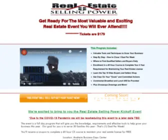 Realestatesellingpower.com(Real Estate Selling Power) Screenshot