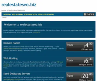 Realestateseo.biz(Real Estate Keywords Tool) Screenshot