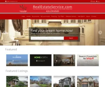 Realestateservice.net(Toronto Real Estate) Screenshot