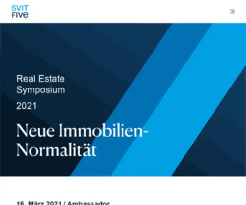 Realestatesymposium.ch(Real Estate Symposium 2021) Screenshot