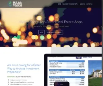 Realestatetools.com(Property Analysis Tools for Investors) Screenshot